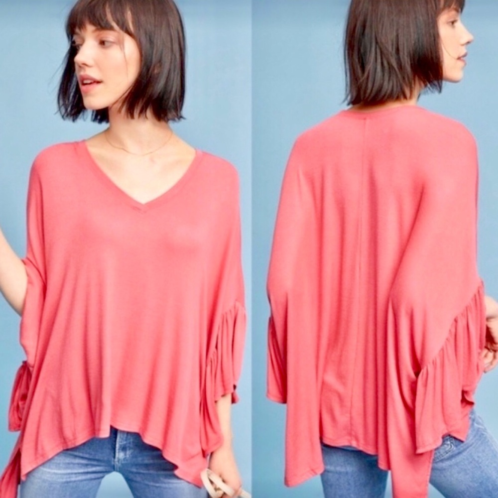 Akemi+Kin Capa Flutter Tunic Top